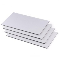 PVDF / PE 3mm White Aluminum Composite Panel 4mm Internal And External Wall Cladding Aluminum Composite Panel