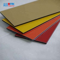 4MM PE PVDF Aluminum Composite Panel Exterior Building Facade Signage Partition Board from Manufacture